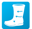 Bottes chaudes conseillées picto bottes chaudes conseillées